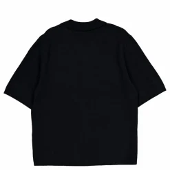 Sal Knitted Boucle Shirt Black