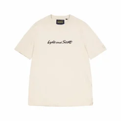 Script Embroidery T-shirt W949 Viaduct