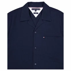 Seersucker Solid Shirt S/s