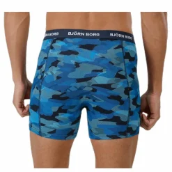 Shadeline Shorts 3-Pack Blue/Patterned/Black