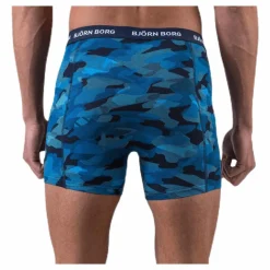 Shadeline Shorts 3-Pack Blue/Patterned/Black