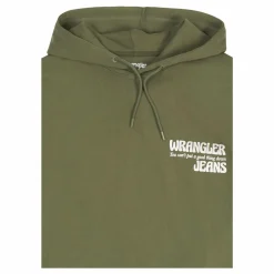 Slogan_hoodie Deep Lichen