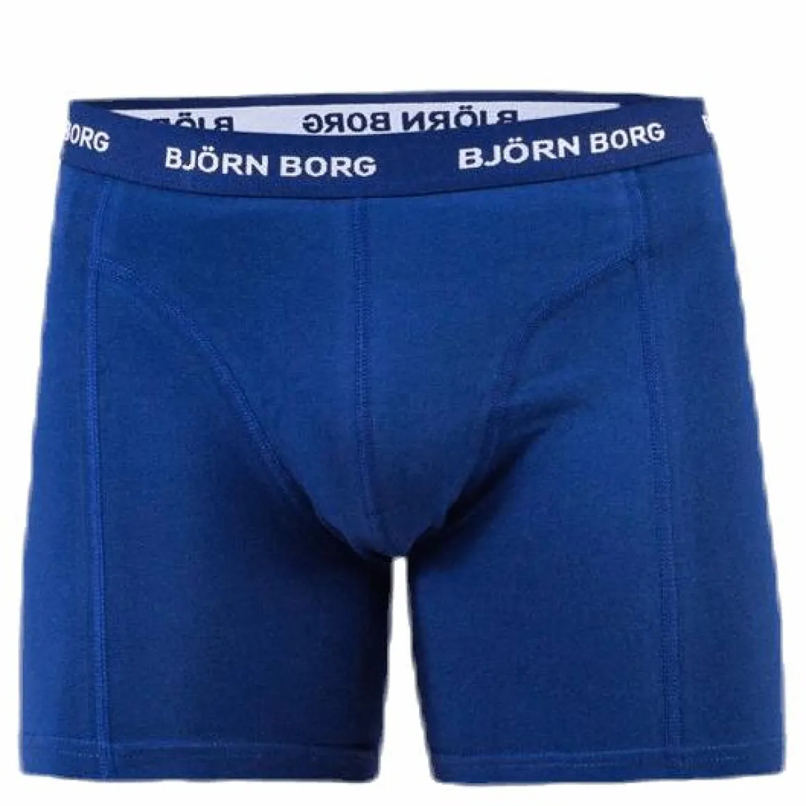 Solid Shorts 5-Pack Blue/Patterned