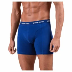 Solid Shorts 5-Pack Blue/Patterned