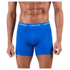 Solid Shorts 5-Pack Blue/Patterned