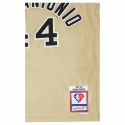 Spurs Nba 75th Gold Swingman Gold