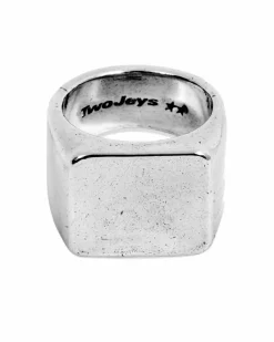 Squared Ring Silver