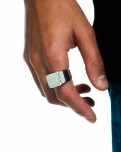 Squared Ring Silver