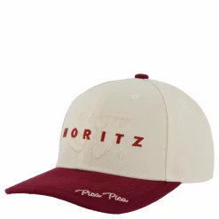 St Moritz Snapback Cap Off-white/plumm