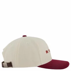 St Moritz Snapback Cap Off-white/plumm