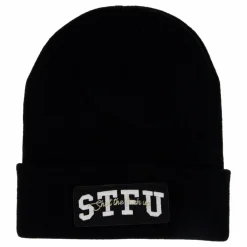 Stfu Beanie Black