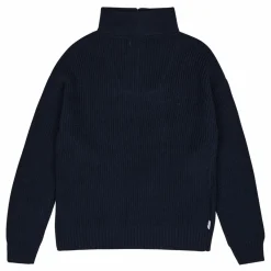 Studio Total Half Zip Ribbed Knit