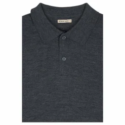 Studio Total Merino Ls Polo Dk