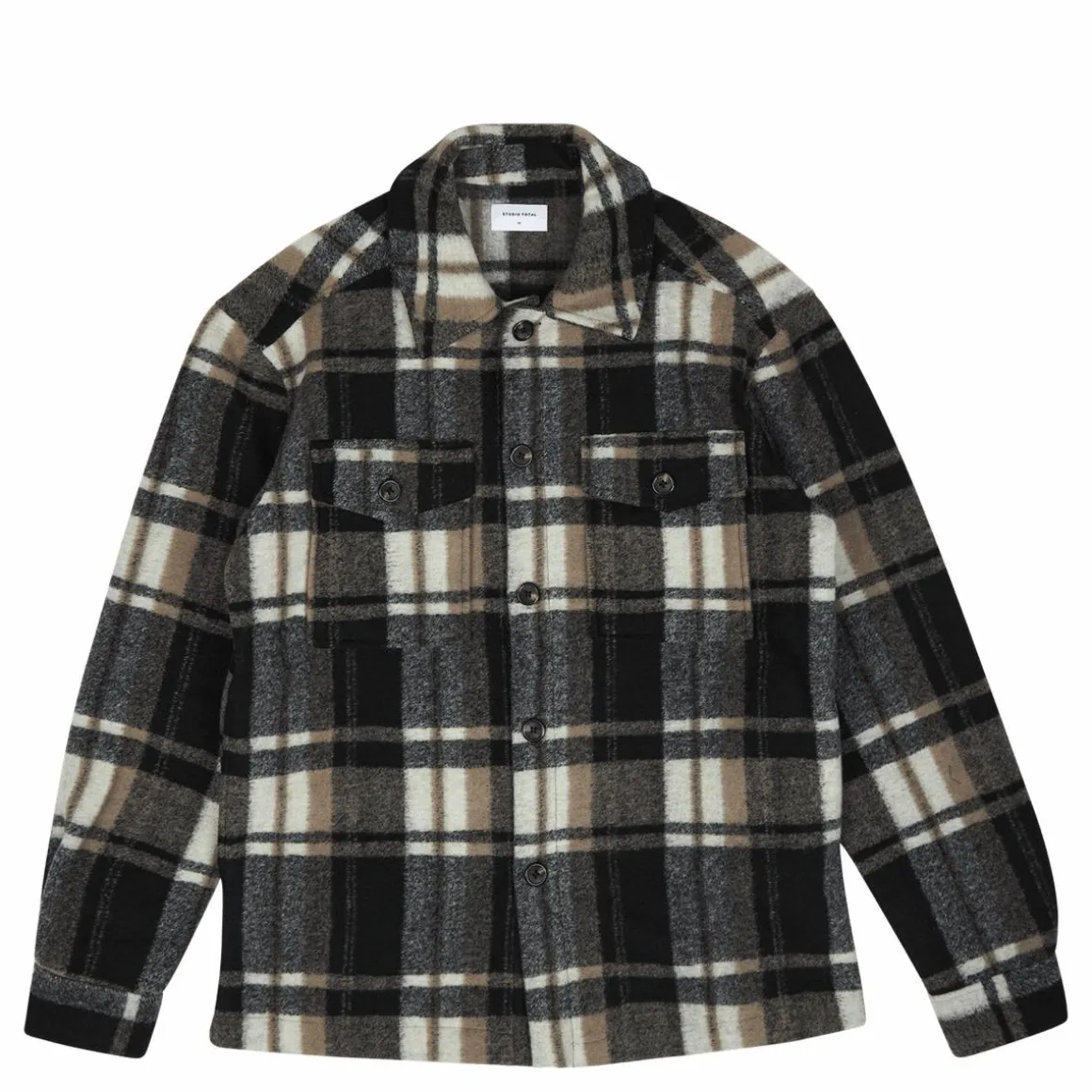 Studio Total Outdoor Check Overshirt