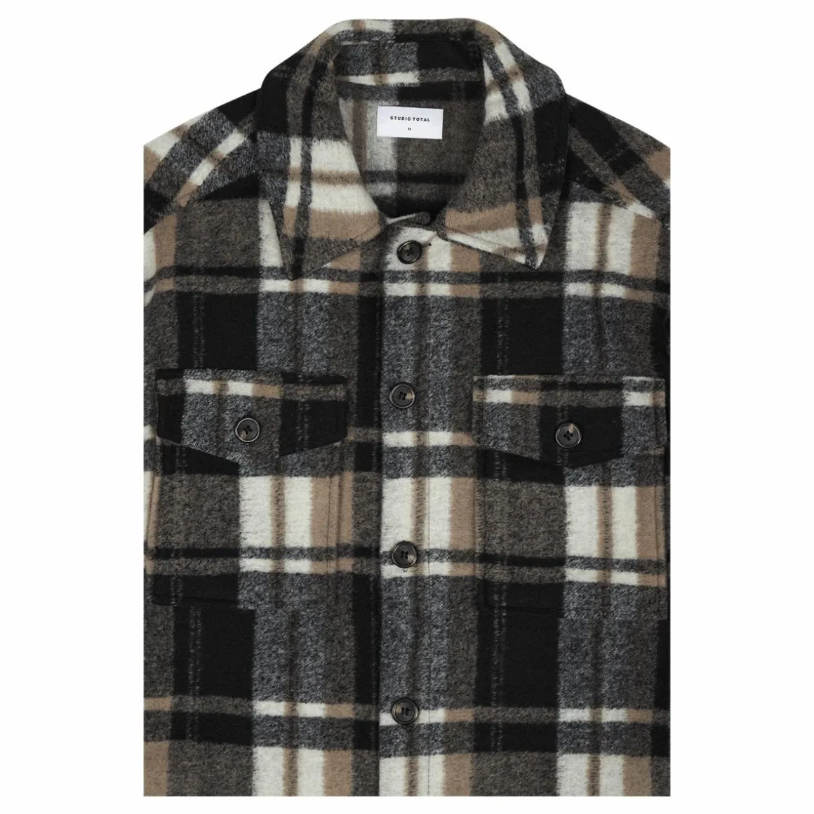 Studio Total Outdoor Check Overshirt
