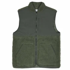 Studio Total Recycled Pile Vest Forest