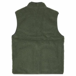 Studio Total Recycled Pile Vest Forest