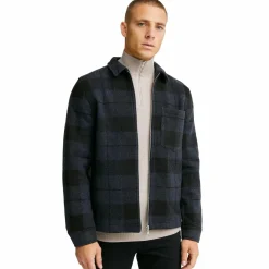Studio Total Zip Check Overshirt