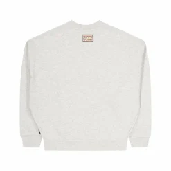 Suns Womens Logo Lt Crew 3.0 Grey Heather