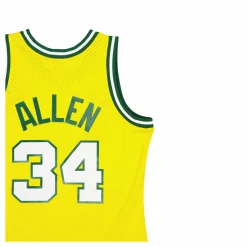 Supersonics Swingman Jersey Al Yellow