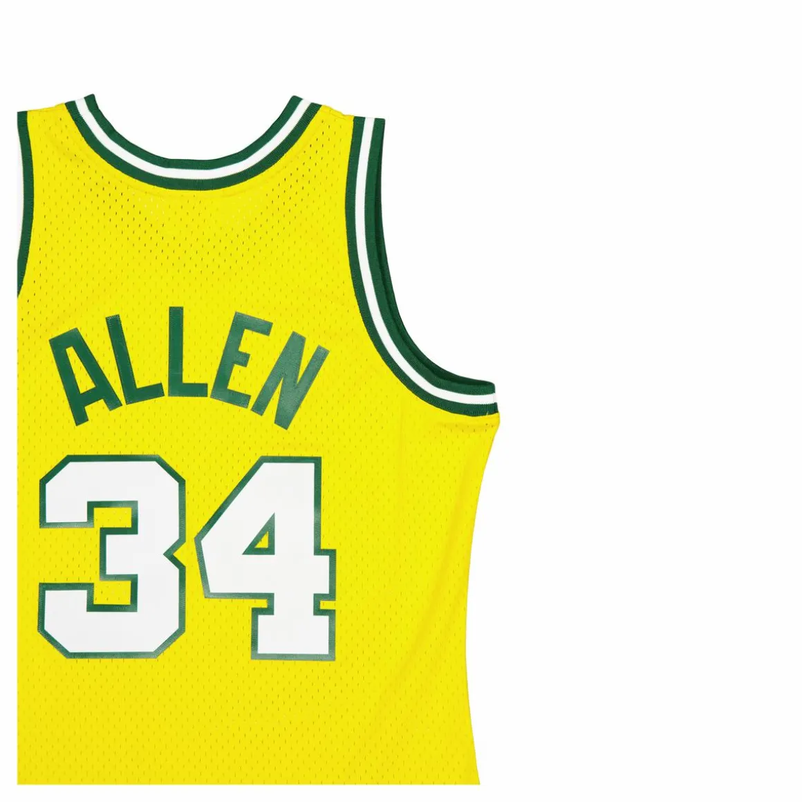 Supersonics Swingman Jersey Al Yellow