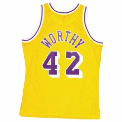 Swingman Jersey 84-85 Light Gold