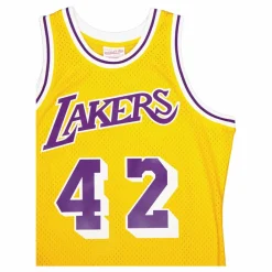 Swingman Jersey 84-85 Light Gold