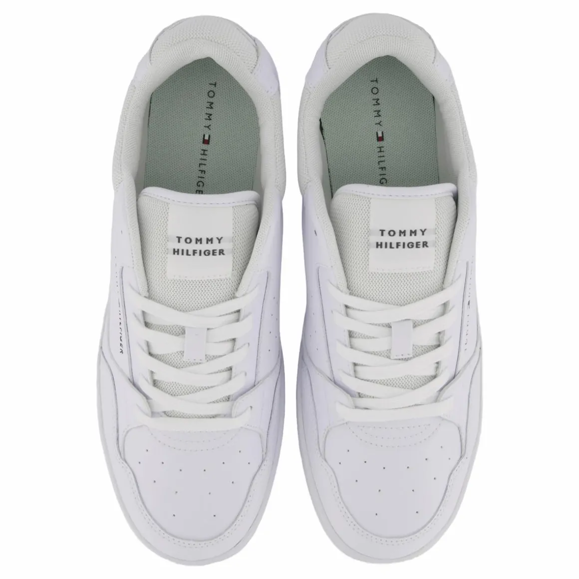 Th Basket Core Leather Ess White