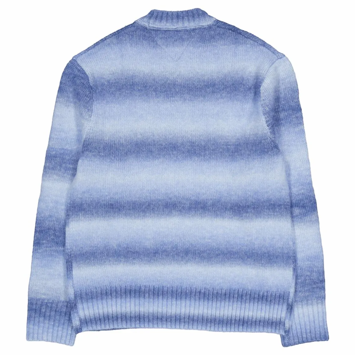 Tjm Reg Ombre Cneck Sweater Blue