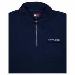 Tjm Rlx S Classics 1/4 Zip Ex C1g-dark Night Navy