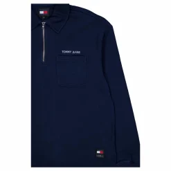 Tjm Rlx S Classics 1/4 Zip Ex C1g-dark Night Navy