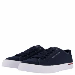 Tommy Hilfiger Texture Logo Patch Trainers