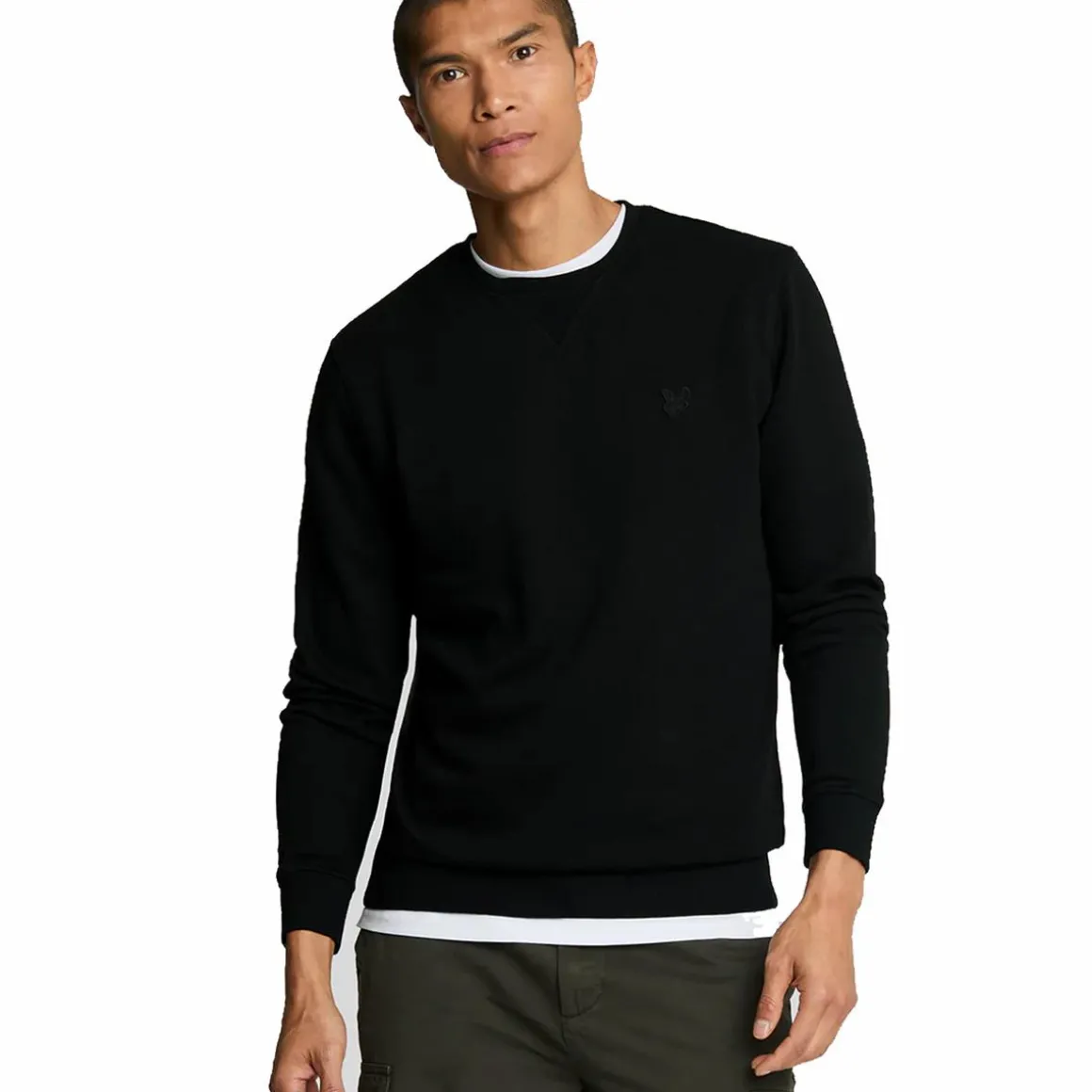 Tonal Eagle Crew Neck Sweatshi Z865 Jet