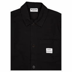 Twill Overshirt 09 Black