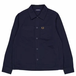 Twill Overshirt 608 Navy