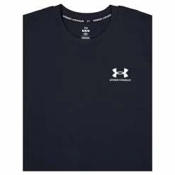 Ua M Logo Emb Heavyweight Ss Black