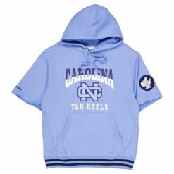 Unc Pre-game Ss Fleece Hoodie Light Blue
