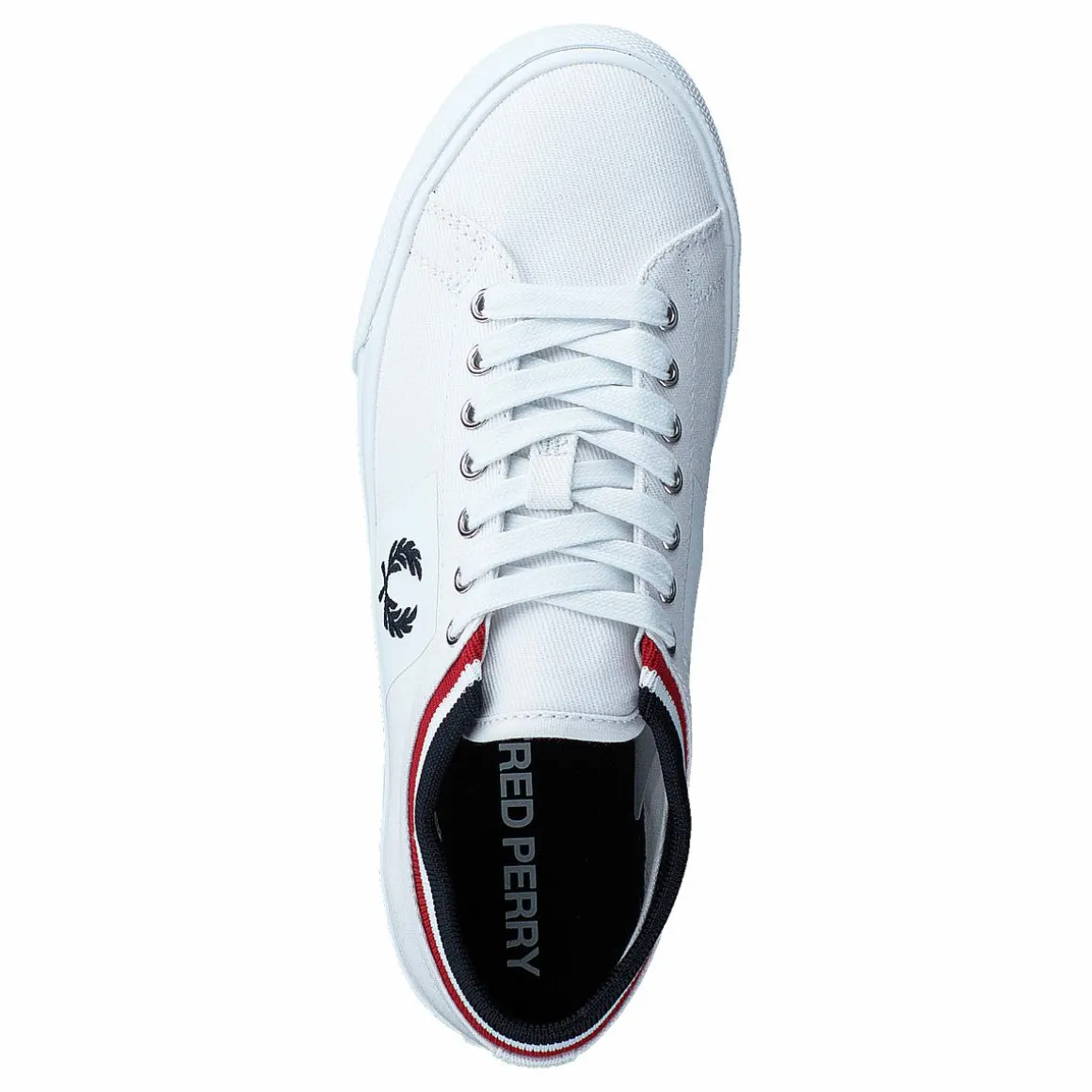 Underspin Tipped Cuff Twill White/navy