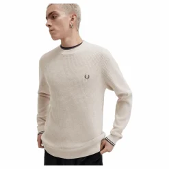 Waffle Stitch Jumper X23 Porridge Marl
