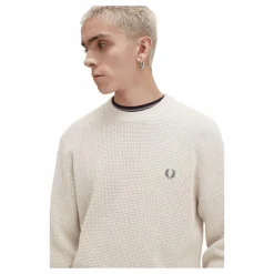 Waffle Stitch Jumper X23 Porridge Marl