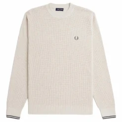 Waffle Stitch Jumper X23 Porridge Marl