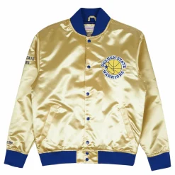 Warriors Lightweight Satin Jacket