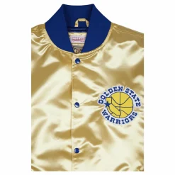 Warriors Lightweight Satin Jacket