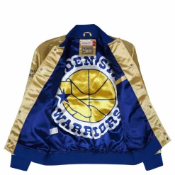 Warriors Lightweight Satin Jacket
