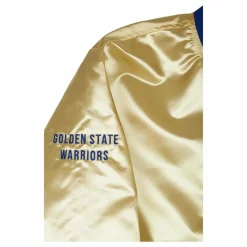 Warriors Lightweight Satin Jacket
