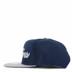 Warriors Navy Spirit Script Snapback