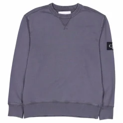 Washed Badge Crew Neck Washed