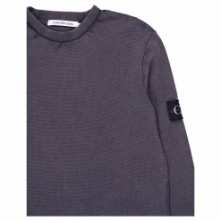 Washed Badge Waffle Ls Tee Washed