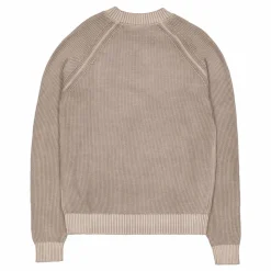 Washed Raglan Sweater Grey