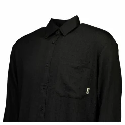 Wbyuzo Struck Shirt Black